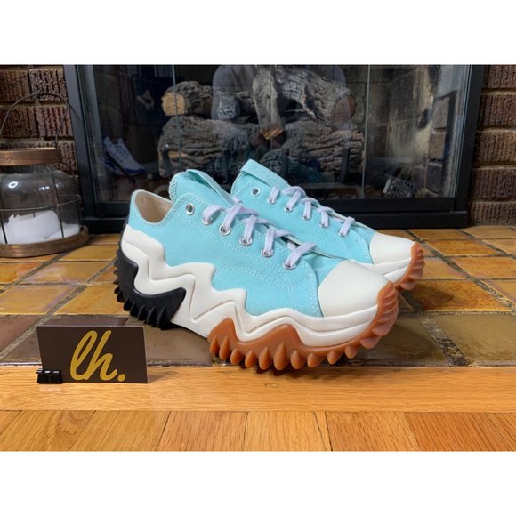 Size 10w Converse Run Star Motion Low “Light Dew” Athletic Sneakers A01175c - Picture 3 of 5